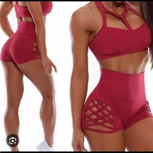 ISO Bombshell Sportswear Spellbound Shorts and Diamond Bra